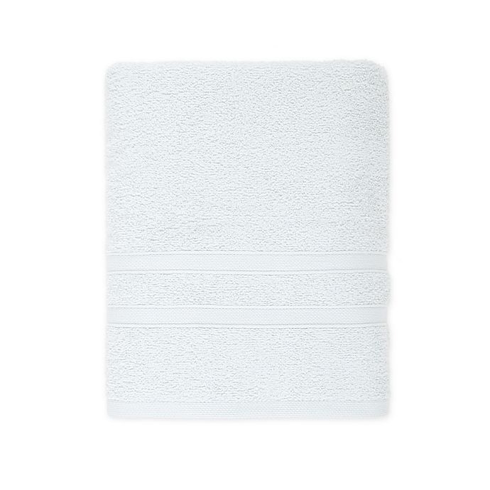 slide 1 of 1, Simply Essential Cotton Bath Towel - Blue, 1 ct