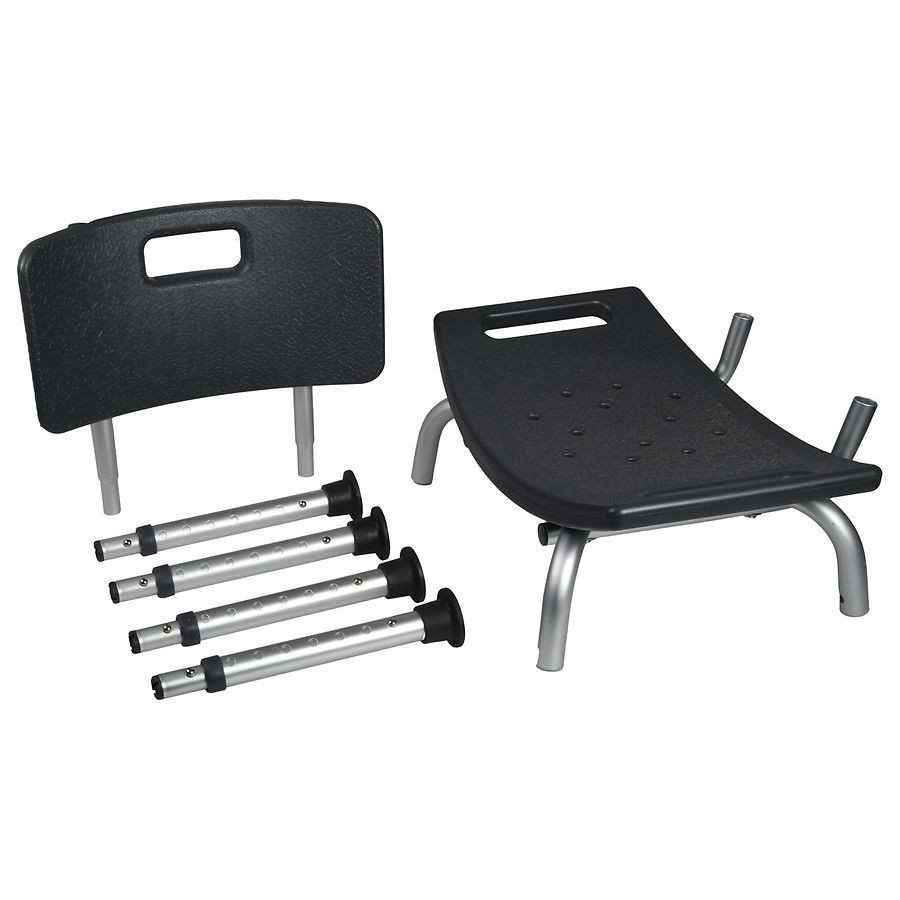 slide 4 of 5, Walgreens Bath Bench With Back, 1 ct