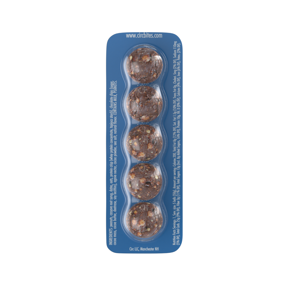 slide 4 of 4, Circ Bites Chocolate Brownie High Protein Energy Bar, 1.76 oz