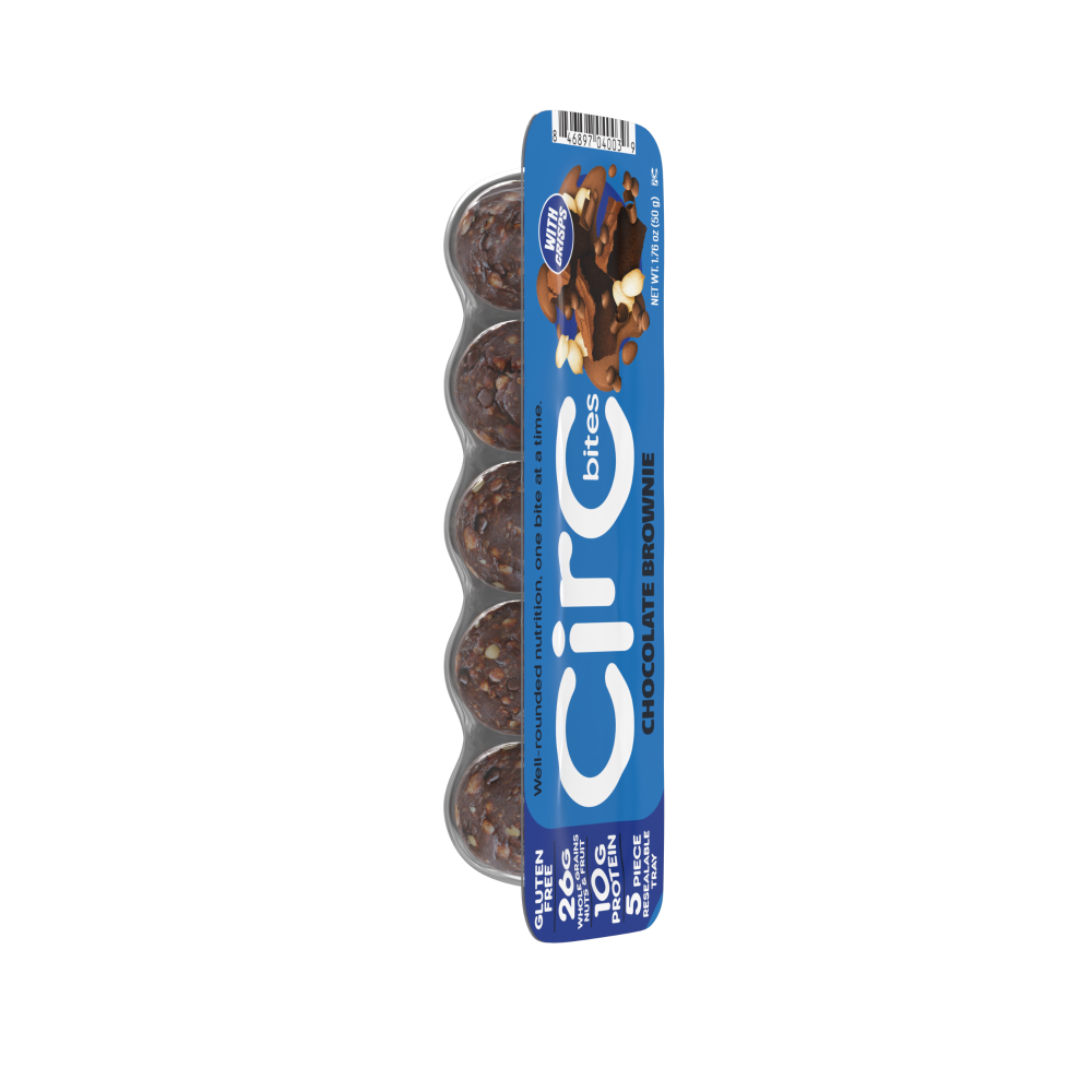 slide 2 of 4, Circ Bites Chocolate Brownie High Protein Energy Bar, 1.76 oz