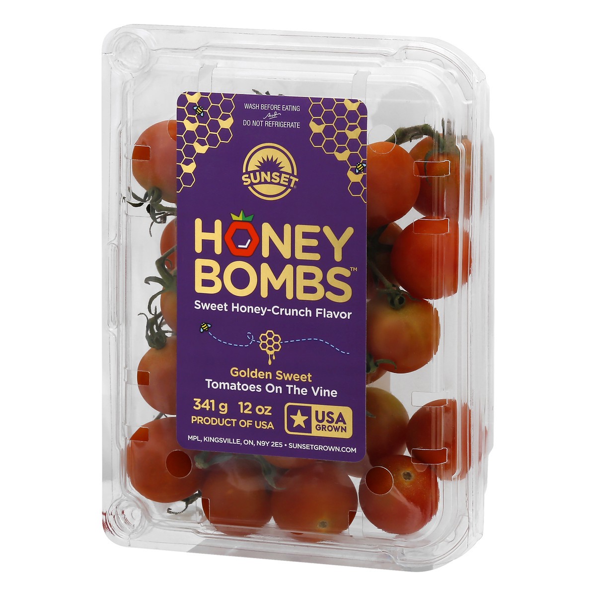 slide 3 of 9, SUNSET Honey Bombs Tomatoes On The Vine, 12 oz