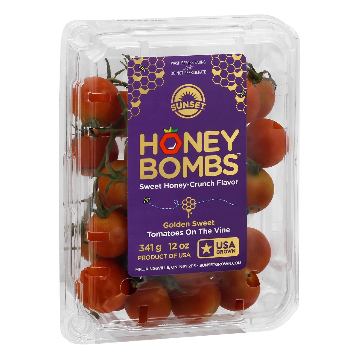 slide 3 of 9, SUNSET Honey Bombs Cherry Tomatoes On-the-Vine, 12oz, 12 oz