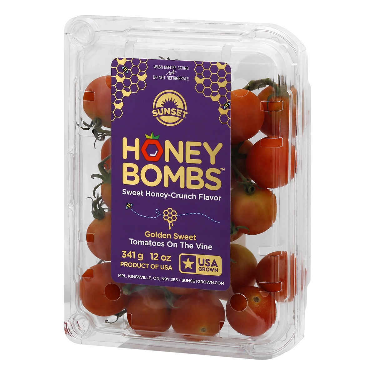 slide 5 of 9, SUNSET Honey Bombs Cherry Tomatoes On-the-Vine, 12oz, 12 oz