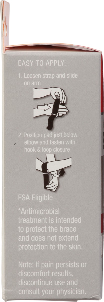 slide 4 of 8, Mueller Maximum Adjust-to-Fit Tennis Elbow Support 1 ea Box, 1 ct
