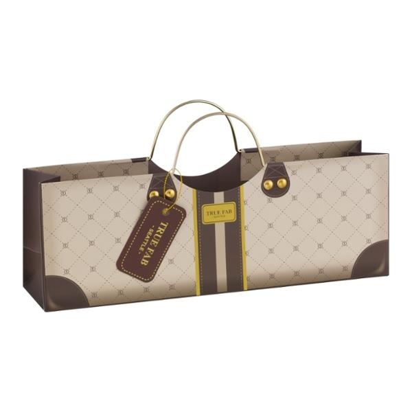 True Fabrications Logo Purse Wine Gift Bag - Shop Gift Wrap at H-E-B