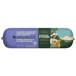 Freshpet Healthy & Natural Dog Food, Fresh Certified Humanely Raised Grain Free Turkey Recipe Dog Food Roll, 5 lb