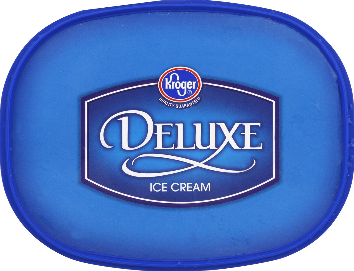 slide 2 of 6, Kroger Deluxe Southern Crunch Butter Pecan Ice Cream, 48 fl oz