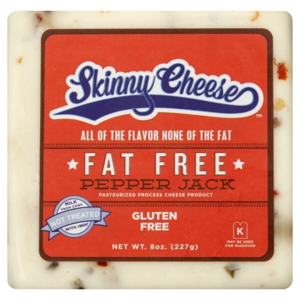 slide 1 of 5, Skinny Cheese Fat Free Pepper Jack, 8 oz