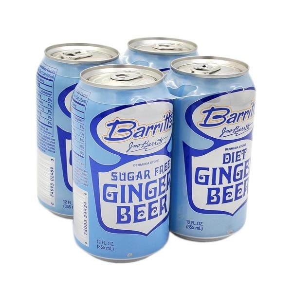 slide 1 of 1, Barritt's Diet Ginger Beer - 6 ct; 12 oz, 6 ct; 12 oz