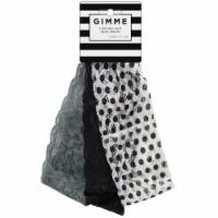 slide 1 of 1, gimMe Wide Lace Polka Dot Headwrap, 1 ct
