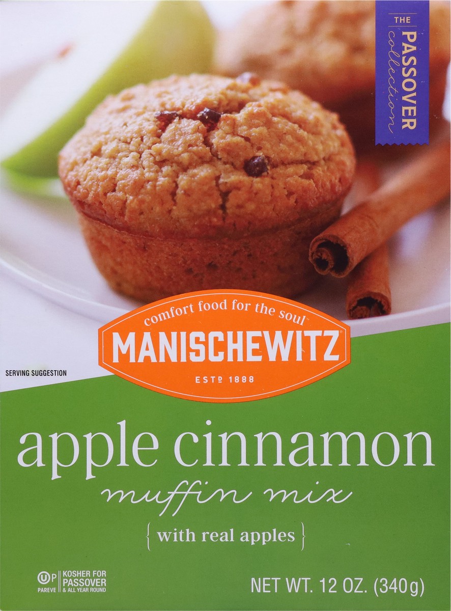 slide 8 of 9, Manischewitz Apple Cinnamon Muffin Mix, 12 oz