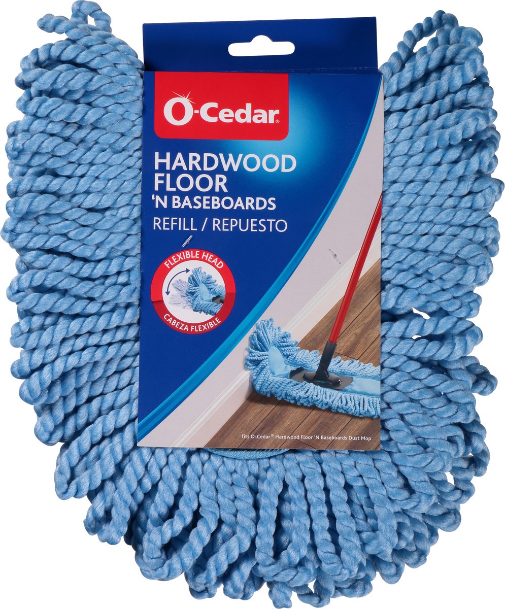 slide 1 of 11, O-Cedar Microfiber Dust Mop Refill, 1 ct