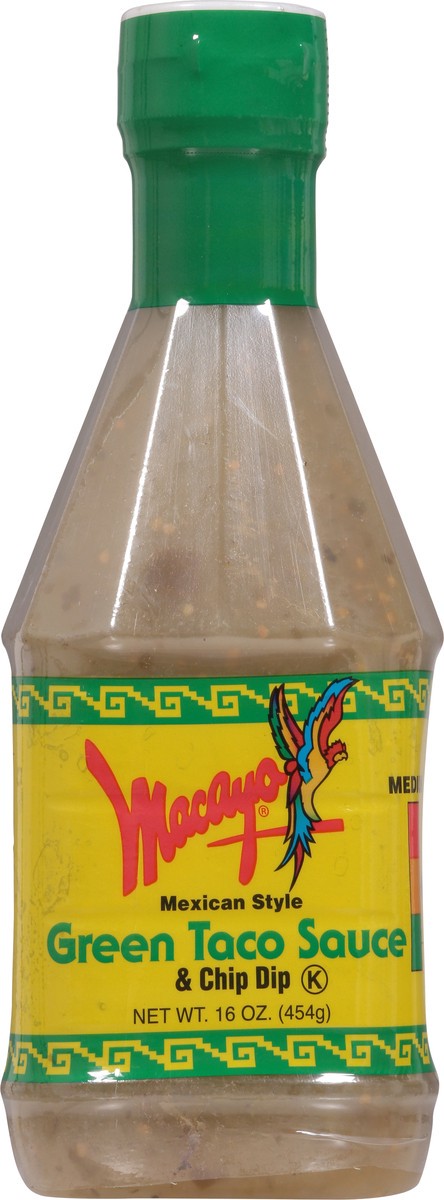 slide 7 of 9, Macayo's Medium Mexican Style Green Taco Sauce 16 oz, 16 oz