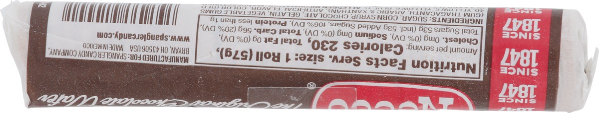 slide 9 of 9, Necco The Original Chocolate Wafer 2 oz Wrapper, 2 oz