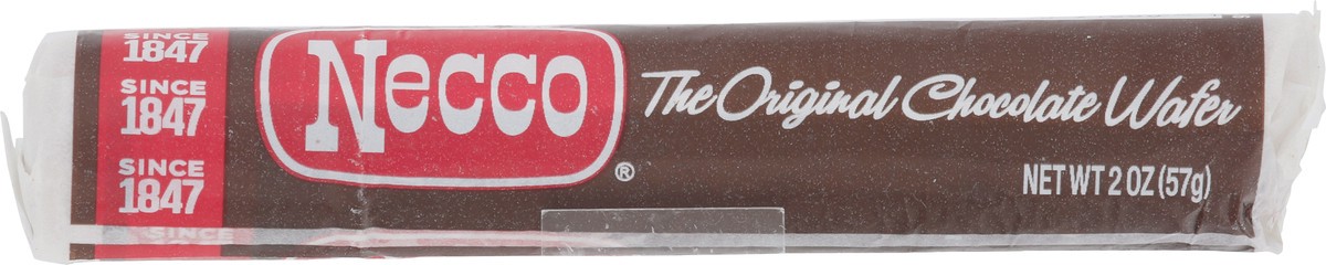 slide 6 of 9, Necco The Original Chocolate Wafer 2 oz Wrapper, 2 oz