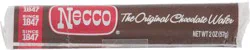 Necco The Original Chocolate Wafer 2 oz Wrapper