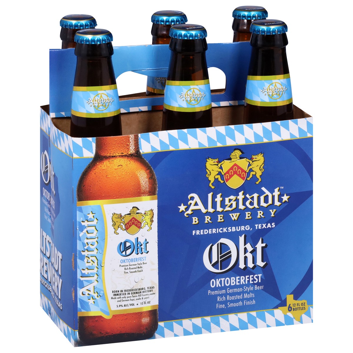 slide 10 of 12, Altstadt Brewery Okt Beer 6 - 12 fl oz Bottles, 12 oz