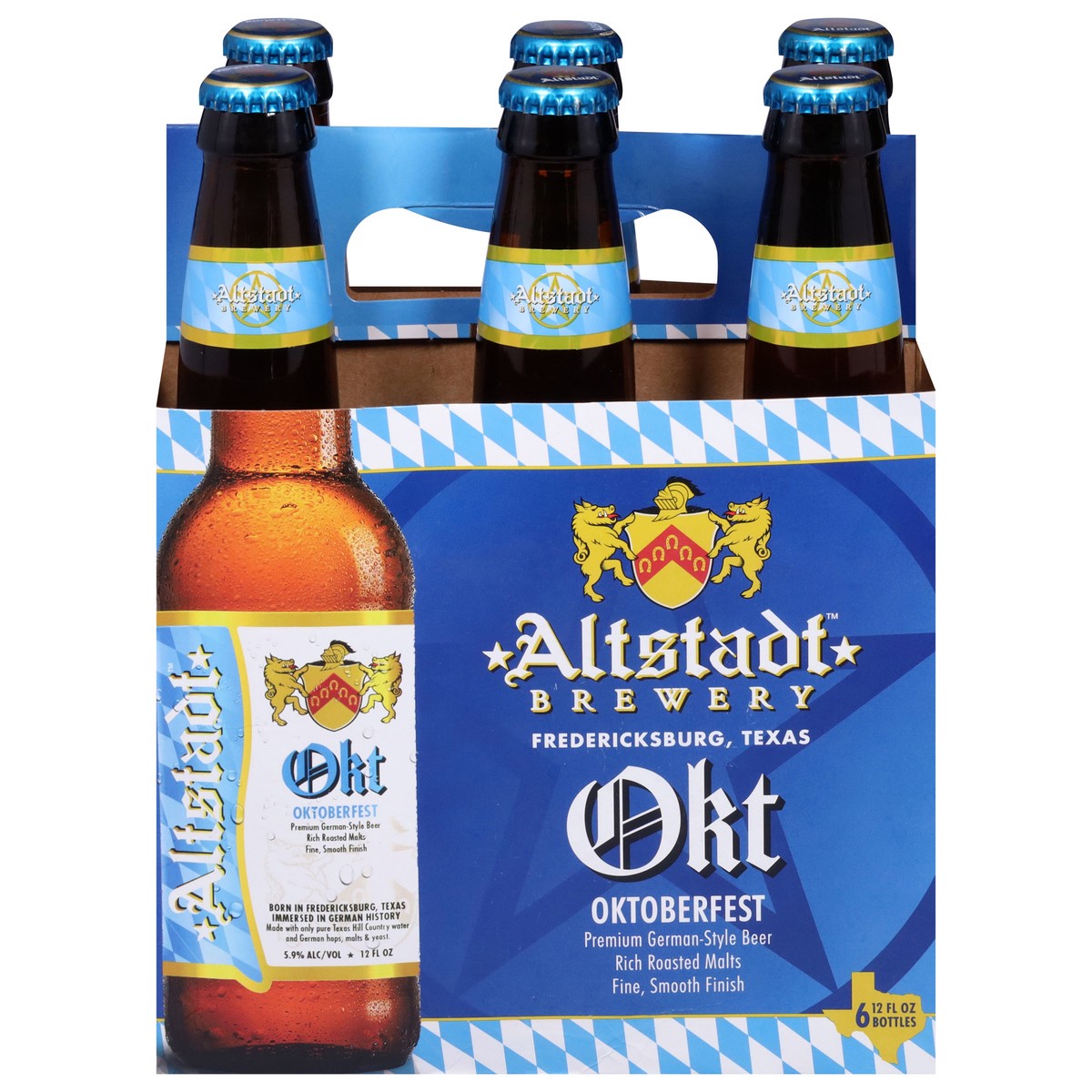 slide 9 of 12, Altstadt Brewery Okt Beer 6 - 12 fl oz Bottles, 12 oz