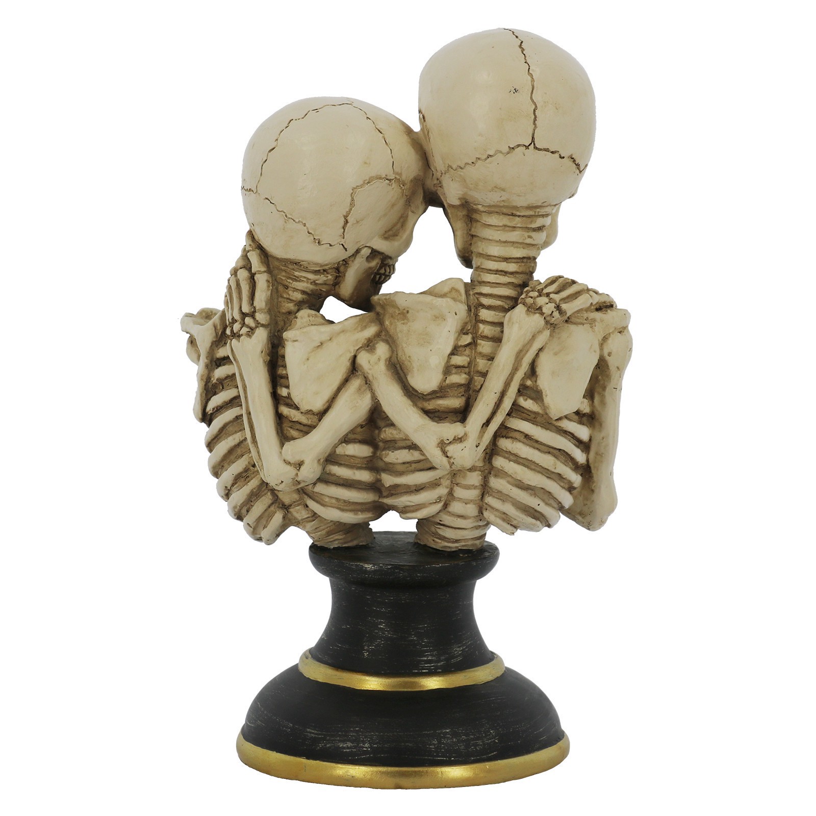 slide 4 of 4, 7.75" Skeleton Couple Bust Tabletop Decor By Ashland, 7.75 in