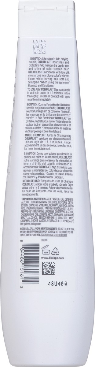 slide 5 of 9, Biolage Matrix Biolage Colorlast Conditioner, 13.5 oz