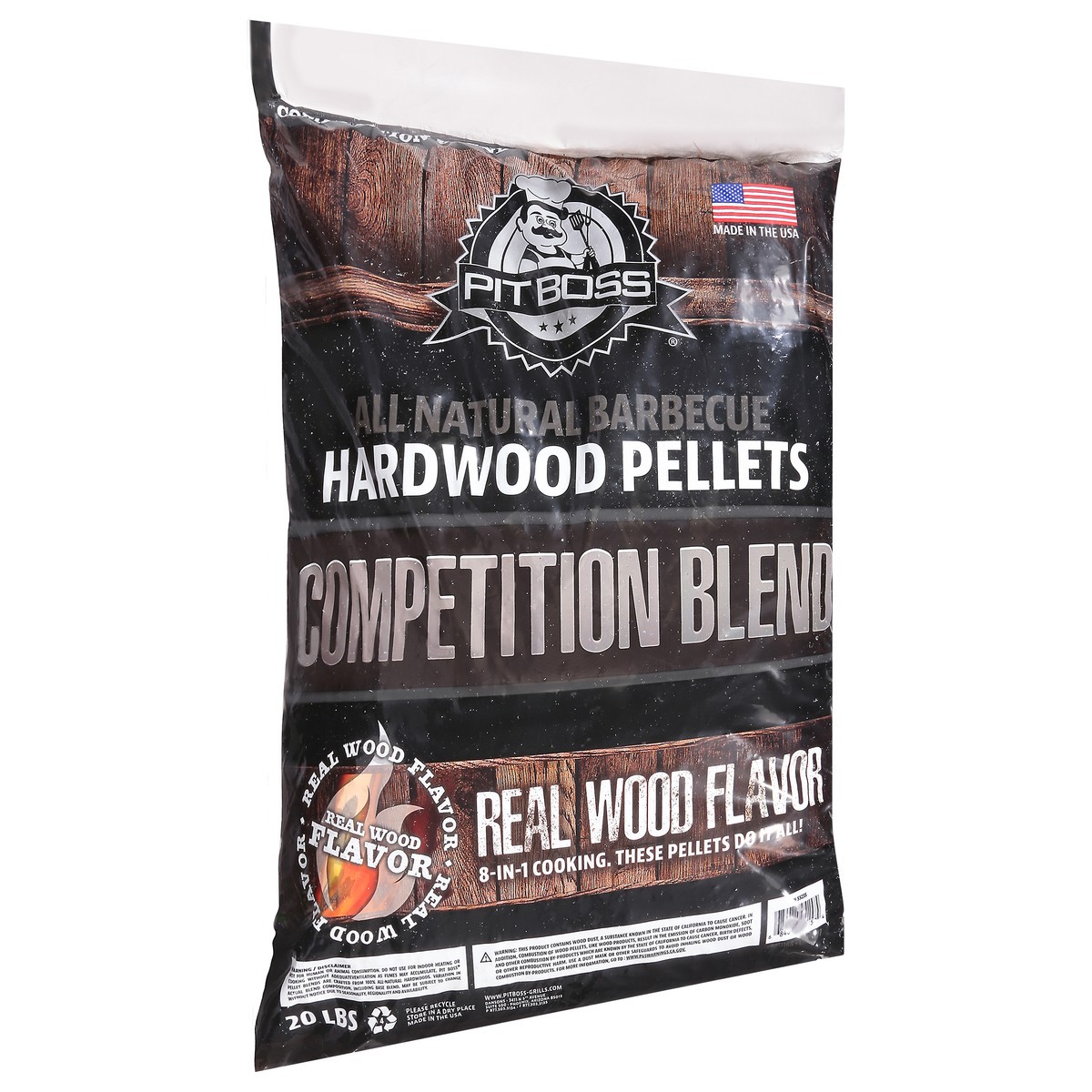 slide 7 of 9, Pit Boss Competition Blend BBQ Hardwood Pellets 20 lb, 1 ct