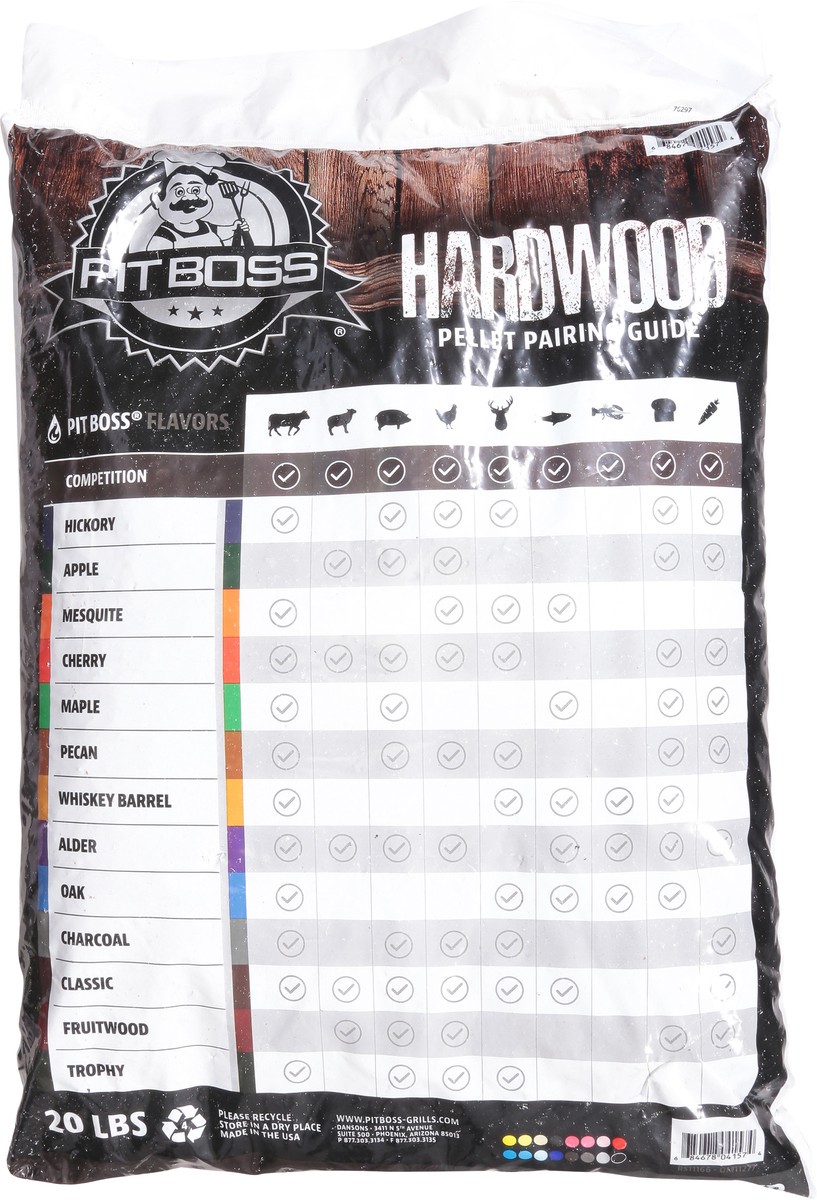 slide 6 of 9, Pit Boss Competition Blend BBQ Hardwood Pellets 20 lb, 1 ct