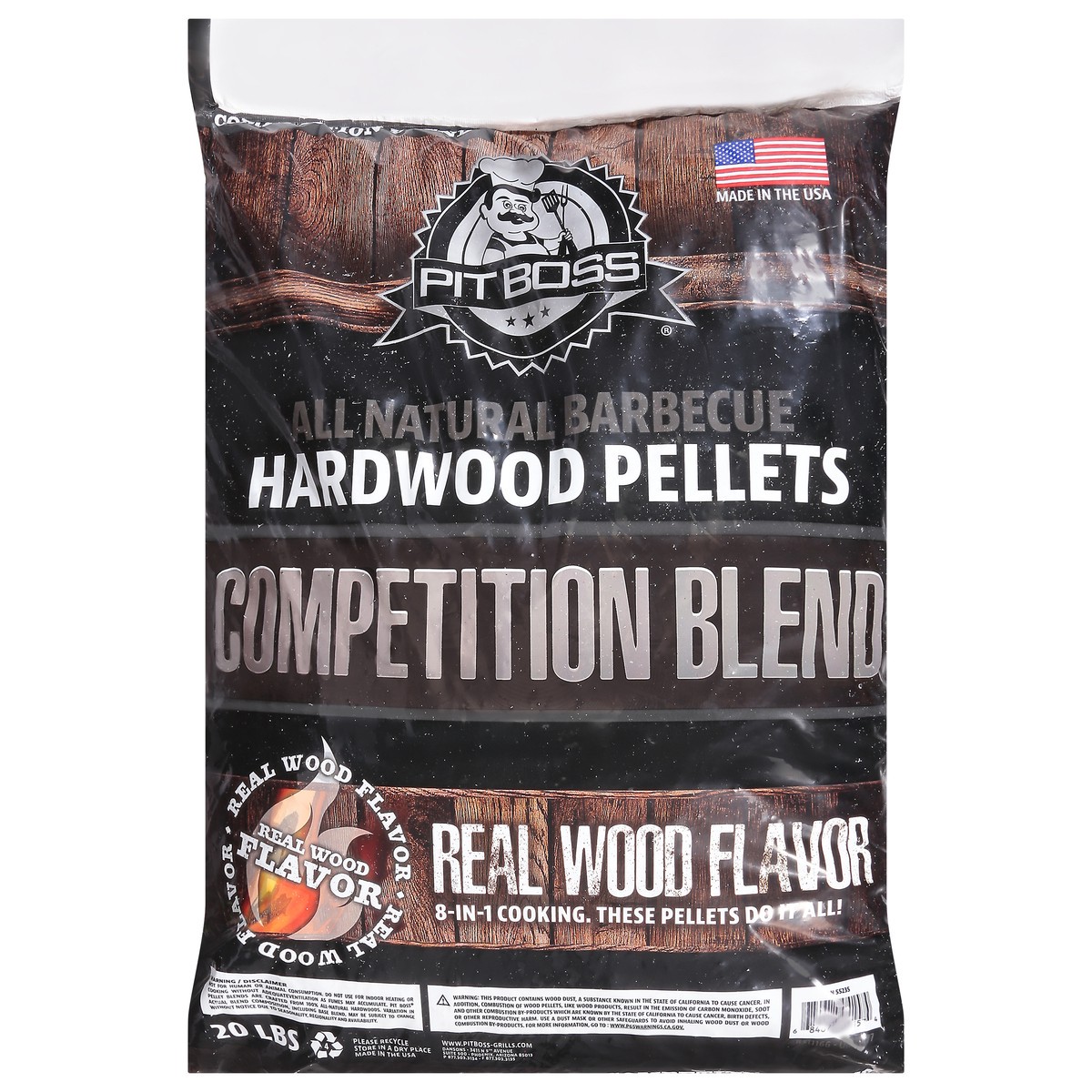slide 5 of 9, Pit Boss Competition Blend BBQ Hardwood Pellets 20 lb, 1 ct