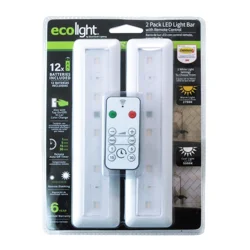 Ecolight 9 inch Battery CCT Bars With Remote