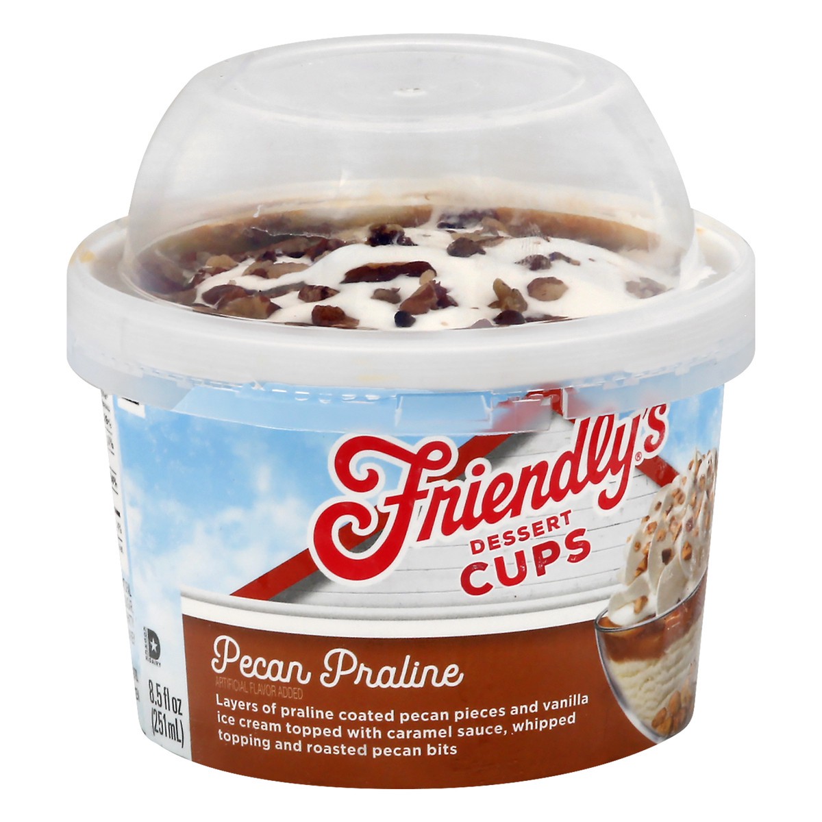 slide 4 of 10, Friendly's Pecan Praline Dessert Cups 8.5 fl oz, 8.5 oz