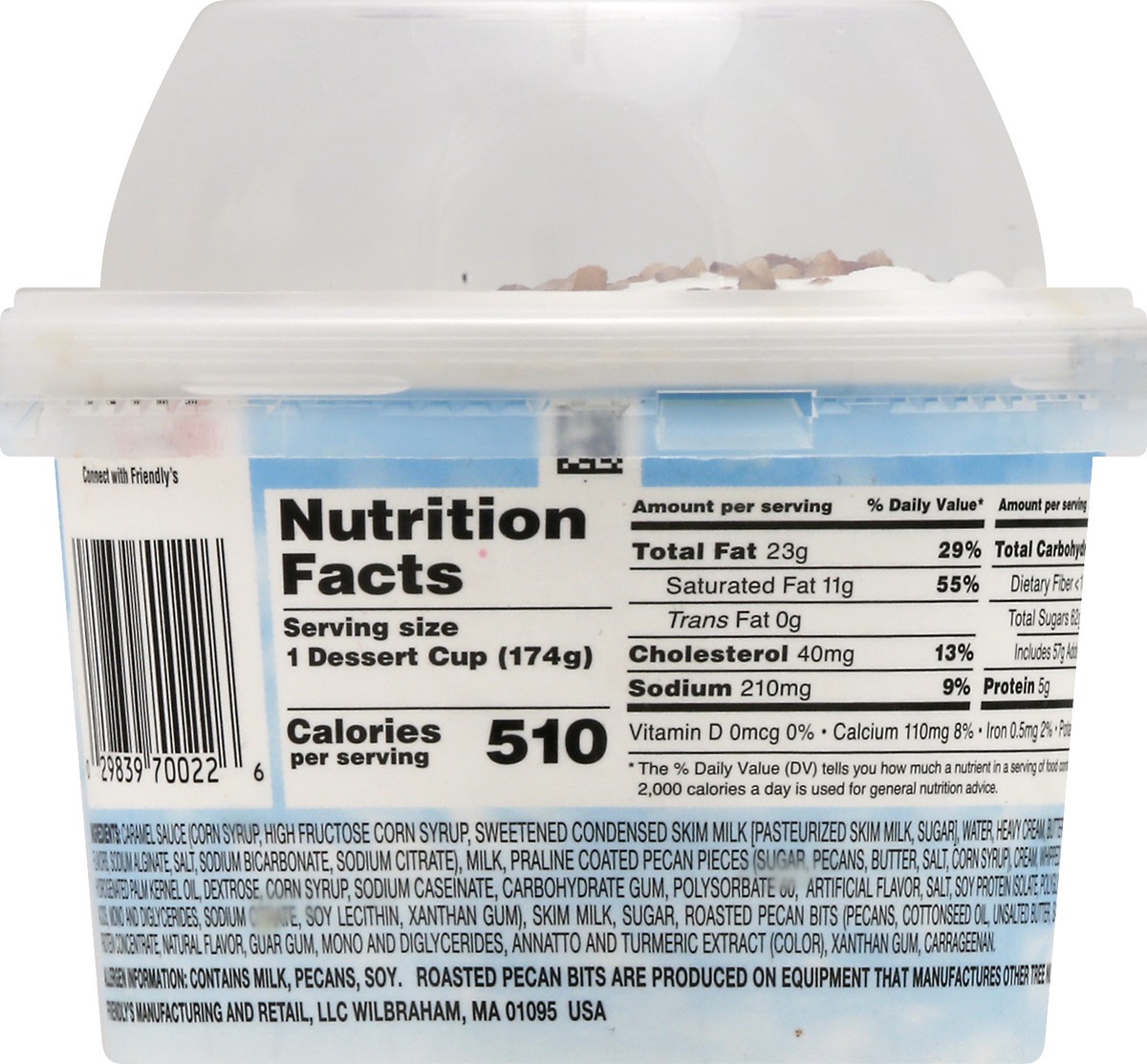 slide 2 of 10, Friendly's Pecan Praline Dessert Cups 8.5 fl oz, 8.5 oz