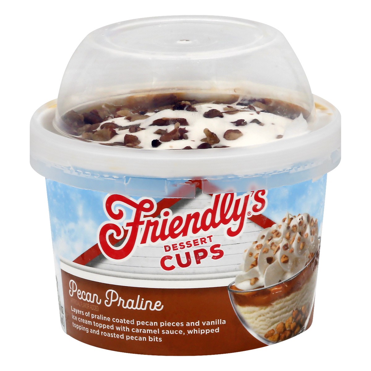 slide 1 of 10, Friendly's Pecan Praline Dessert Cups 8.5 fl oz, 8.5 oz