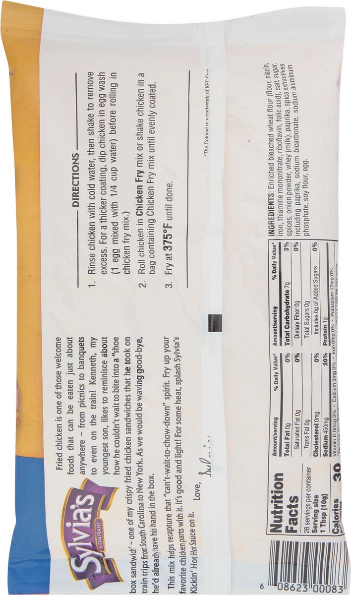 slide 5 of 11, Sylvia's Crispy Fried Chicken, 10 oz