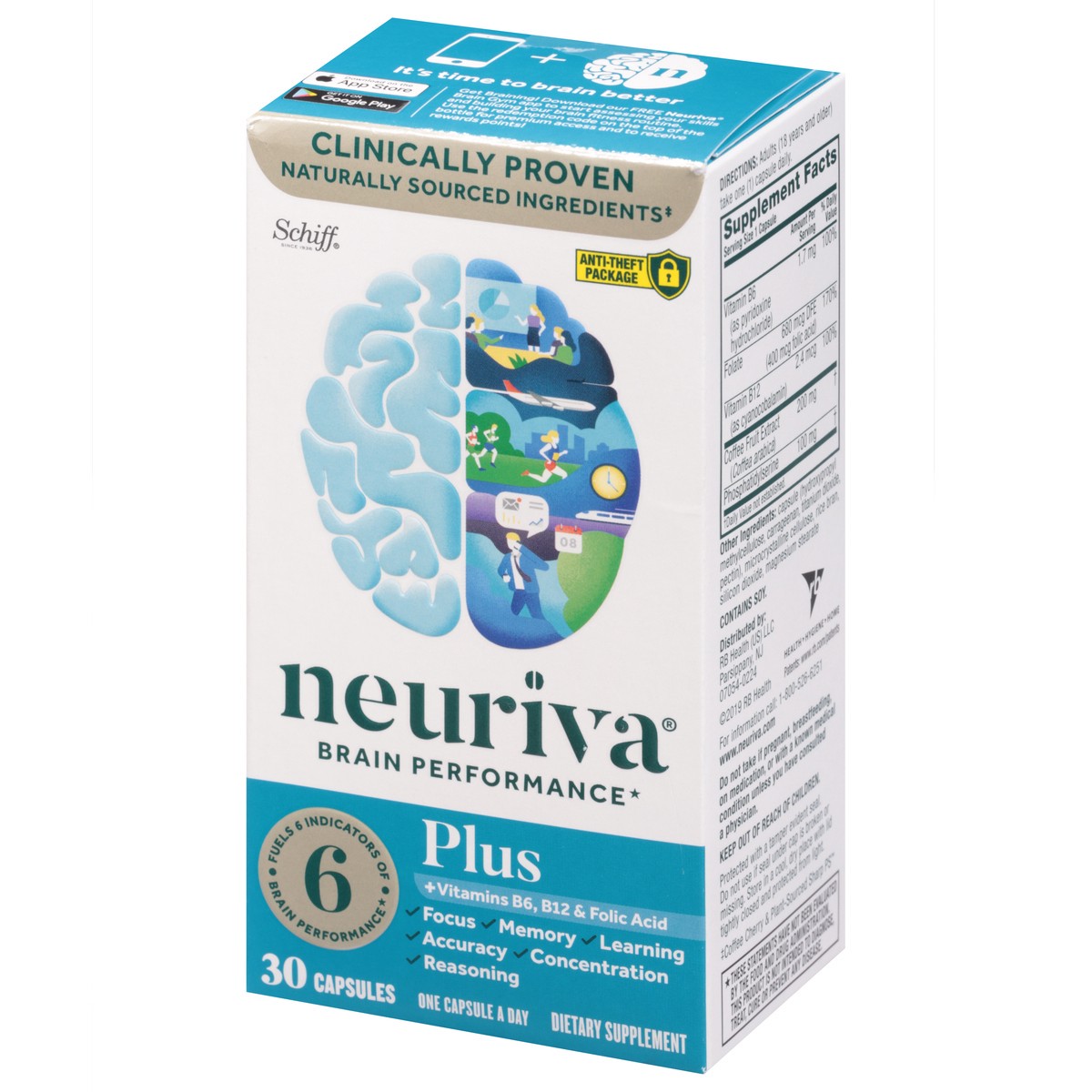 slide 13 of 13, Neuriva Plus Brain Performance Capsules - 30ct, 30 ct