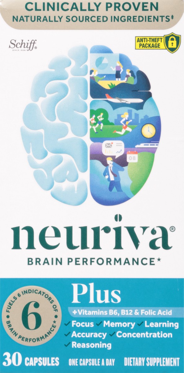 slide 2 of 13, Neuriva Plus Brain Performance Capsules - 30ct, 30 ct