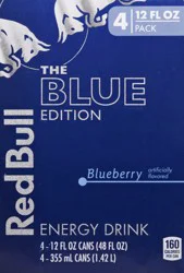 Red Bull Energy Drink - 4 ct