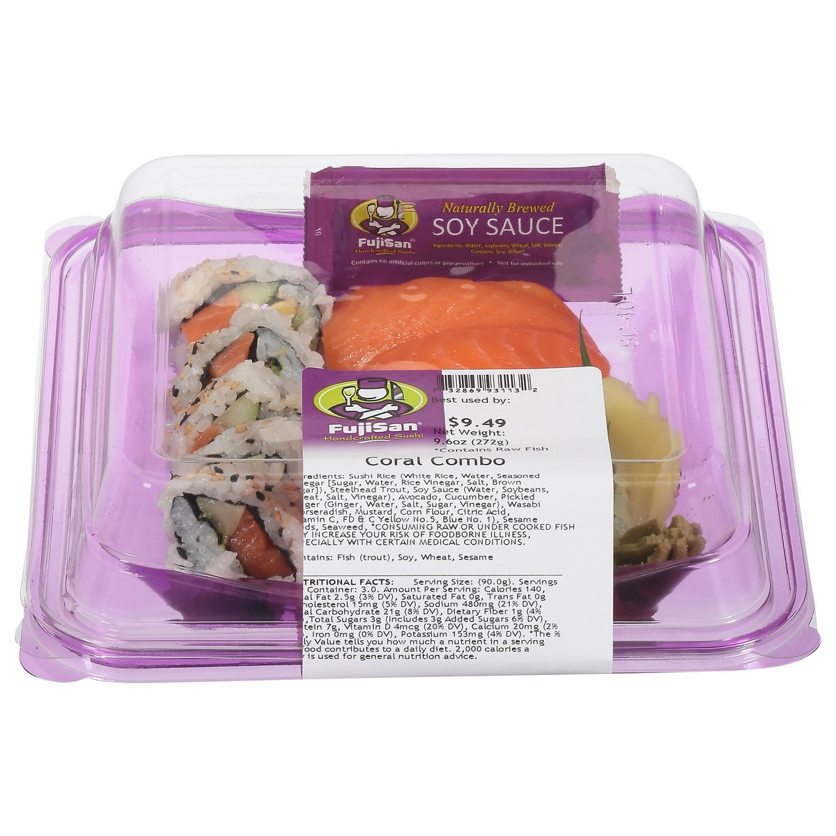 slide 1 of 9, Fujisan Coral Combo 9.6 oz, 10.29 oz