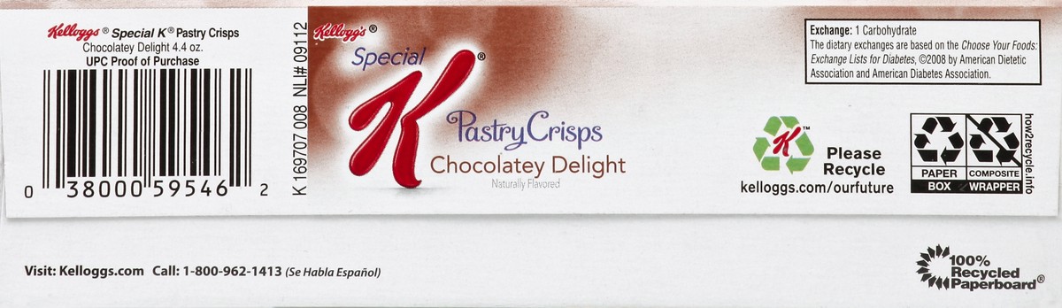 slide 4 of 6, Special K Pastry Crisps 5 ea, 5 ct