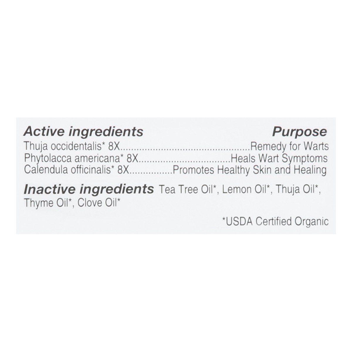 slide 3 of 12, Forces Of Nature Organic Wart Control Extra Strength Rollerball, 4 ml