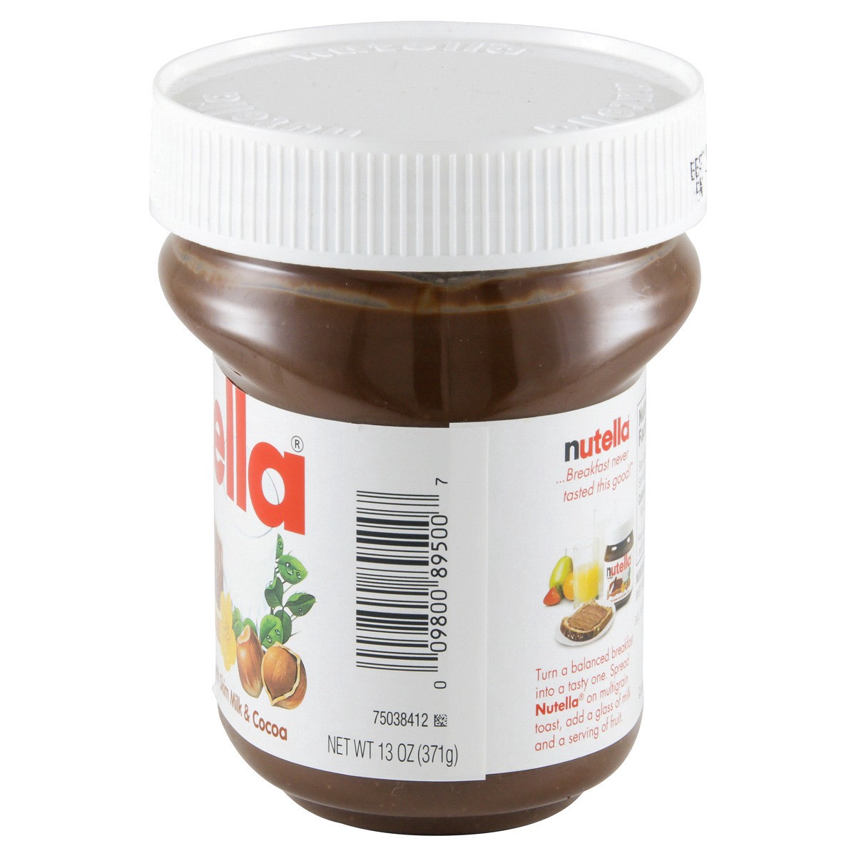 slide 2 of 4, Nutella Hazelnut Spread with Cocoa 13 oz, 13 oz
