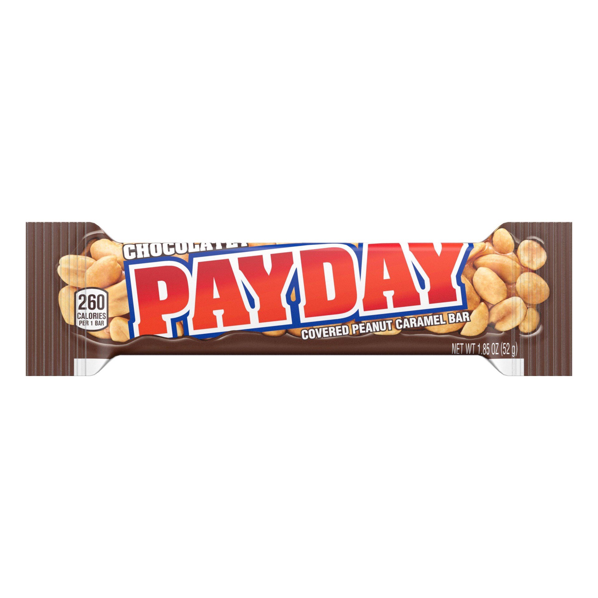 slide 1 of 5, PAYDAY PAY DAY Chocolatey Peanut Caramel Candy, 1.85 oz, bar (24 count), 1.85 oz