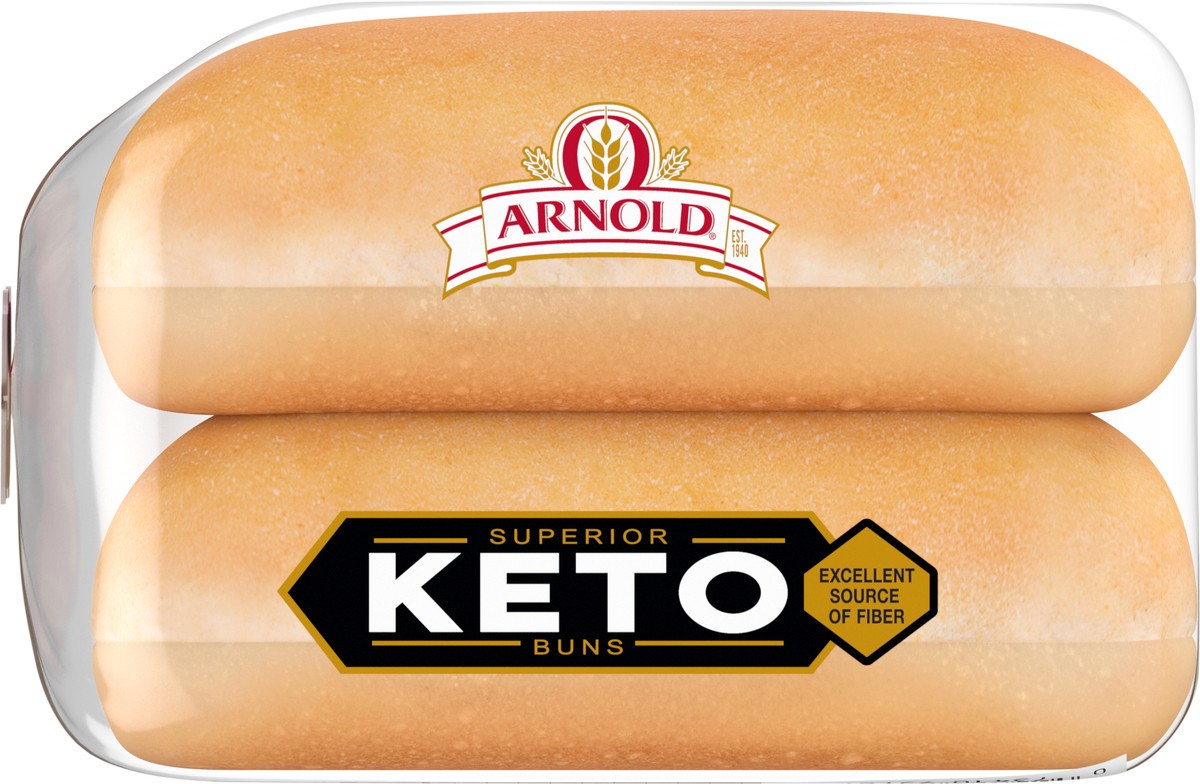 slide 5 of 7, Arnold Keto Buns, 8 count, 12 oz, 8 ct