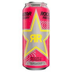 Rockstar Recovery Energy Drink Strawberry Lemonade - 16 fl oz