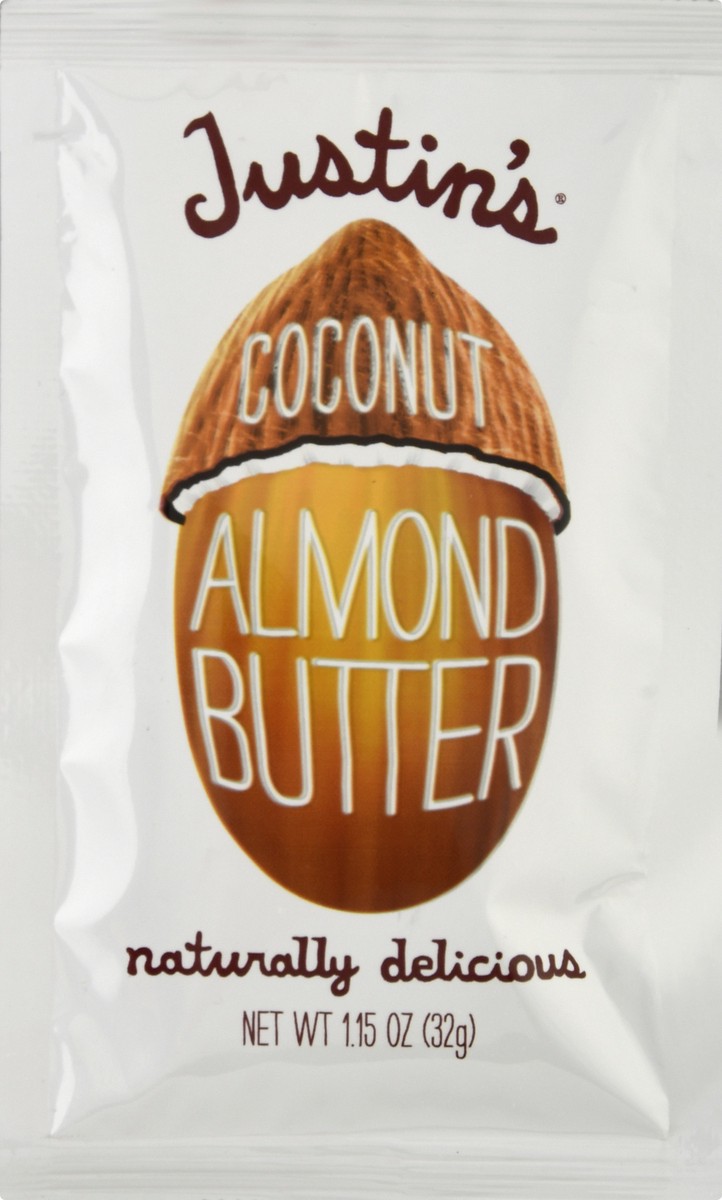 slide 9 of 10, Justin's Coconut Almond Butter 1.15 oz, 1.15 oz