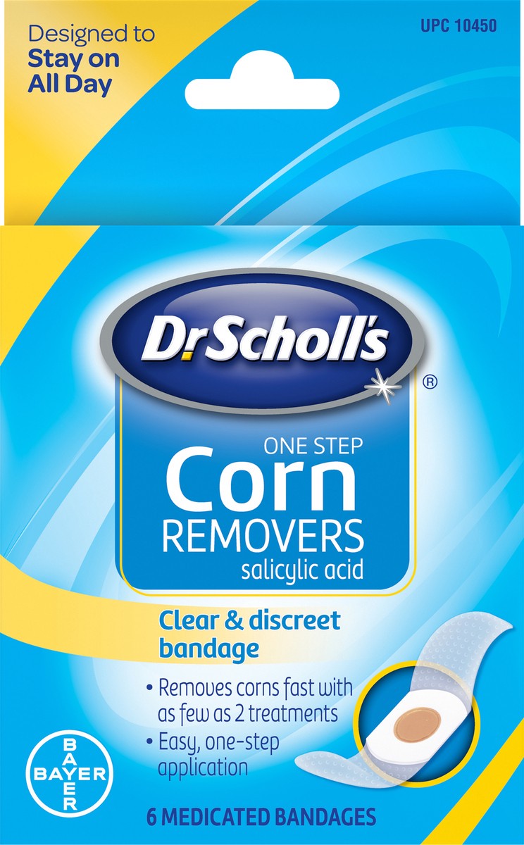 slide 2 of 3, Dr. Scholl's One Step Corn Removers, 6 ct