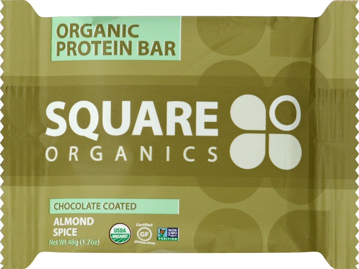 slide 1 of 6, Square Organics Protein Bar 1.7 oz, 1.7 oz