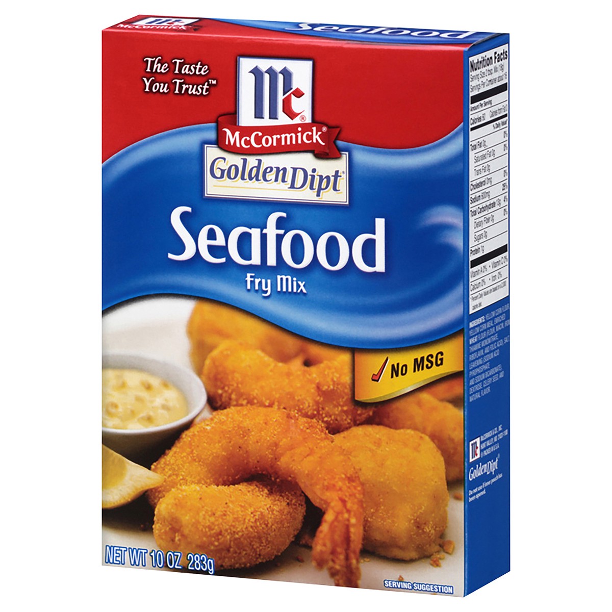 slide 9 of 9, McCormick Golden Dipt Fry Mix - Seafood, 10 oz