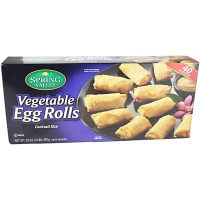 slide 1 of 1, Spring Valley Vegetable Egg Rolls, 32 oz