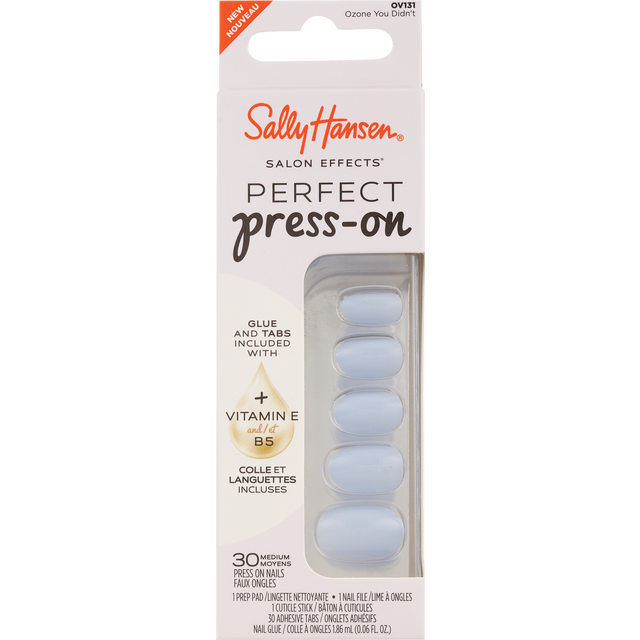 slide 1 of 1, SALLY HANSEN Sh Perfect Press On O , Zone You Didn'T, 1 ct