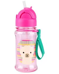 Skip Hop Zoo Straw Bottle With Tritan Renew - Llama Llama