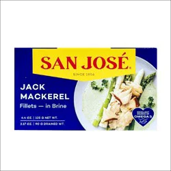 San Jose Jack Mackerel Fillets In Brine